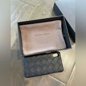 Bottega Veneta Woven Leather IPhone XS Case